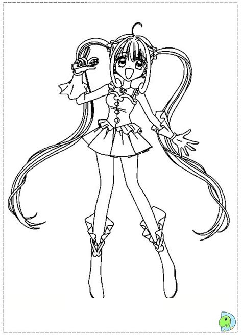 Anime Mermaid Melody Coloring Pages Maria Mermaid Melody