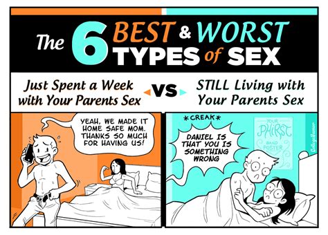 The Best And Worst Types Of Sex Myconfinedspace