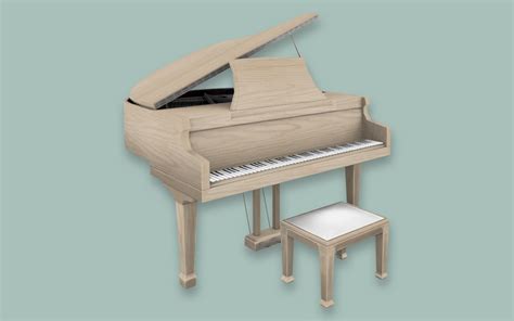 Grand Pianos From Simplistic • Sims 4 Downloads