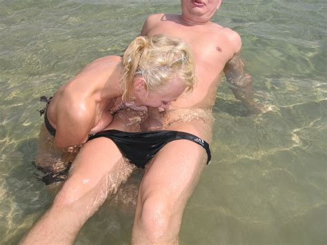 Blond Sucks Cock On A Public Nude Beach Porn Photo Eporner