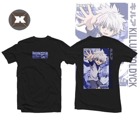 Hunter X Hunter Killua Zoldyck T Shirt Short Sleeve Anime Cosplay Tops