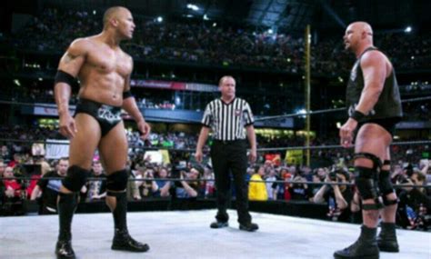 2 Match Of The Week Stone Cold Steve Austin Vs The Rock Wrestlemania 17 Wrestling Amino