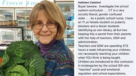 Connecticut School Nurse Suspended Over Transphobic Post Asking Why