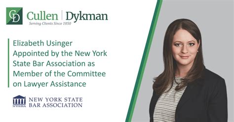 Elizabeth Usinger Appointed By The New York State Bar Association As