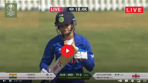 Live Cricket India W Vs Australia W Ind W Vs Aus W Odi Live Stream