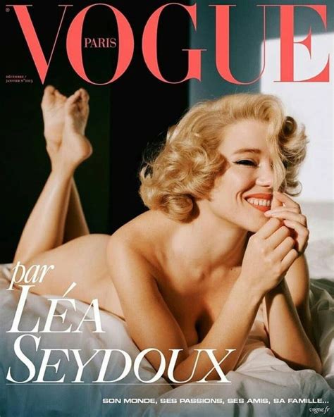 Lea Seydoux Nude For Vogue And More Hot Photos The Fappening