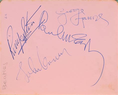 Beatles 1967 Signed Autograph Album