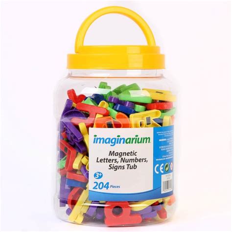 Imaginarium Tub Of 204 Magnetic Letters And Numbers At Toys R Us Uk