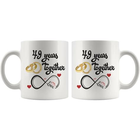 49th Wedding Anniversary T For Him And Her 49th Etsy