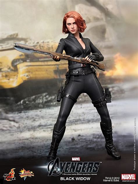 Hot Toys Debuts ‘the Avengers Black Widow 16 Scale Figure Images