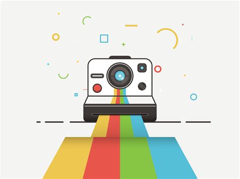 Dribbble Polaroid Camera By Richard Carpenter