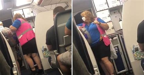 Elderly Passenger Kicked Off Plane For Asking A Flight Attendant To Wear A Face Mask Small Joys