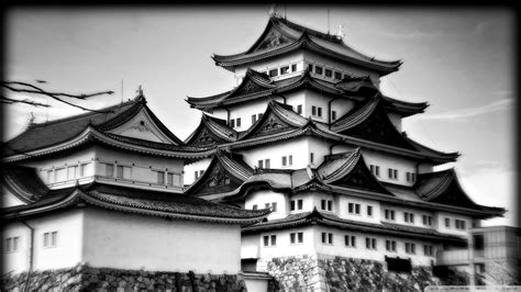 6,788 black and white japan premium video footage. Japan black and white castle wallpaper | (29006)