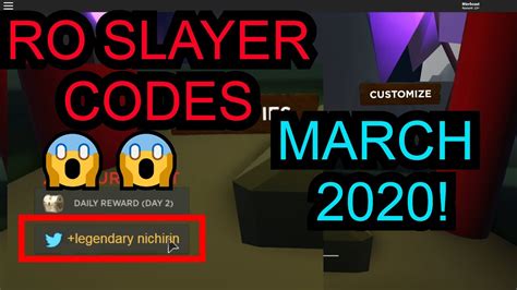 Roblox ro slayers codes give you yens and xp boosts? ALL CODES OF RO-SLAYER | LEGENDARY NICHIRIN ,YEN,SPINS ...