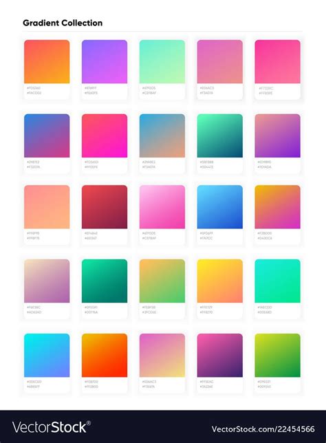 √ Gradient Color Codes