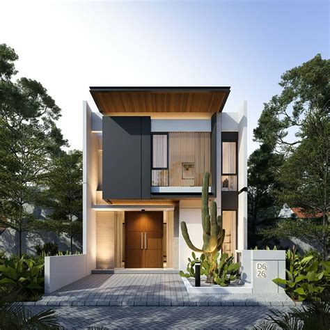 Jika kamu menyukai desain yang unik, maka contoh gambar di atas bisa menjadi pilihan yang tepat. Contoh Rumah Villa Modern Tahun 2021 - Inspirasi Desain ...