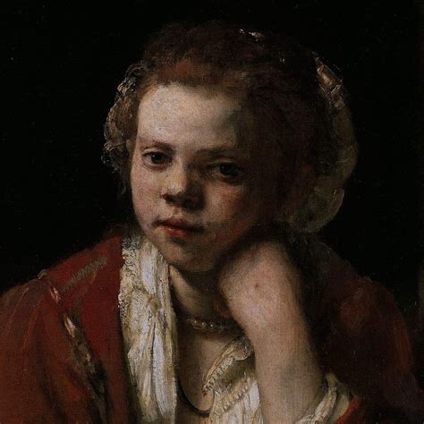 Rembrandt Girl At A Window Rembrandt Portrait Rembrandt