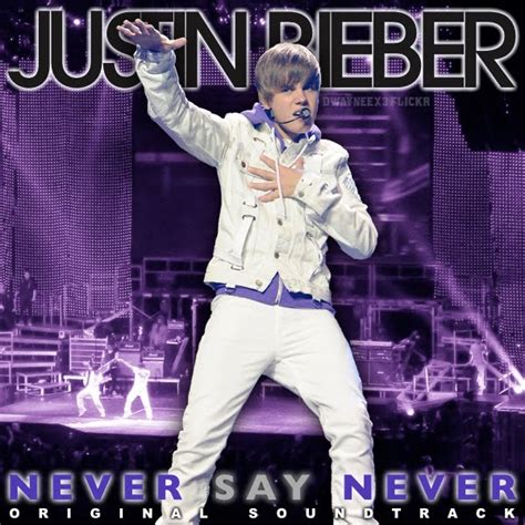Justin Bieber Never Say Never Album Cover