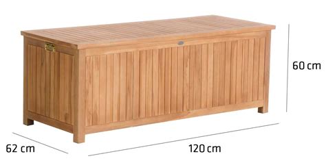 Aufbewahrungstruhe garten vergleich 2020 â­ die 7 besten auflagenboxen inkl. Teak Gartenbox ODESSA Auflagenbox Kissenbox Holz ...
