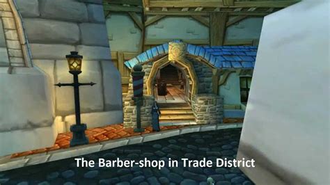 Ddg Find Things In Stormwind The Barber Shop Youtube