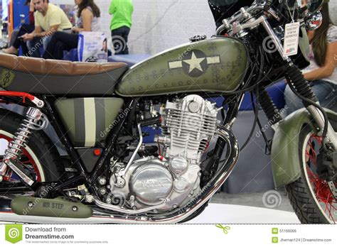 Fizway motorcycle helmet and accessories. Military Themed Custom Motorcycle Editorial Photo - Image ...