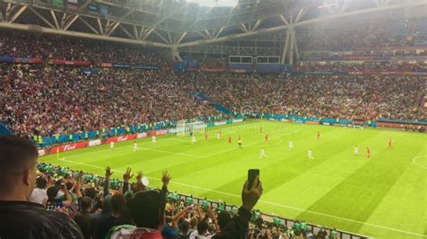 Kazan Russia 20 June 2018 Fifa World Cup 2018 Kazan Arena Stadium