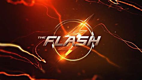 the flash logo on a dark background