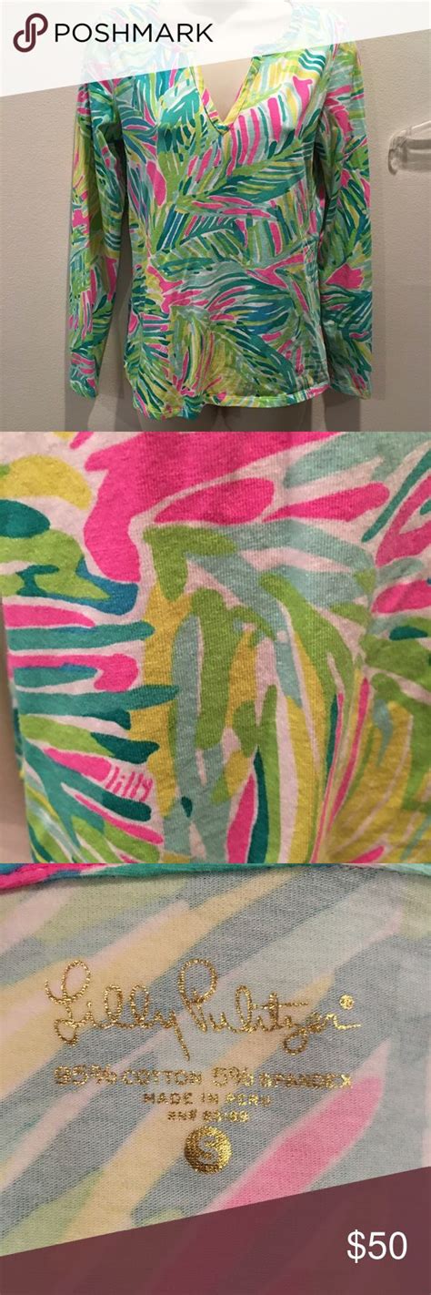 Lily Pulitzer Long Sleeve Top Long Sleeve Tops Clothes Design Lilly