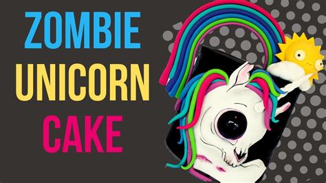 zombie unicorn cake all ganache youtube
