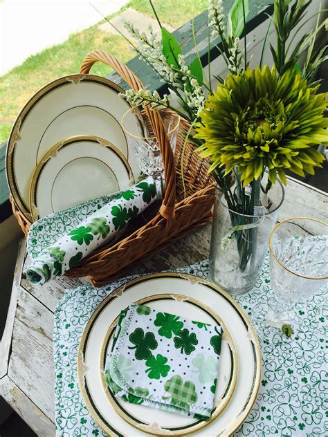 Beautiful Irish Tablescape Table Decorations Decor Home Decor