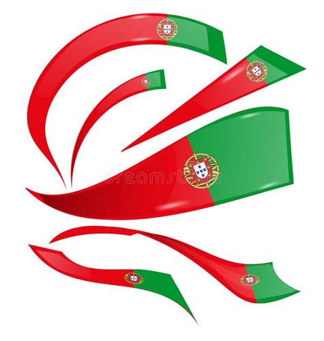 Hier können sie portugiesische fahnen. Portugal Lokalisierte Elemente Und Symbole Hand ...