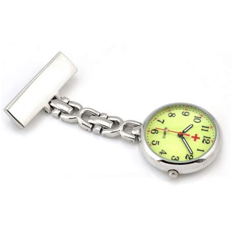 Metal Nurse Watch Brooch Pin Tunic Fob Nursing Nurses Pendant Pocket Watch Glow Ebay