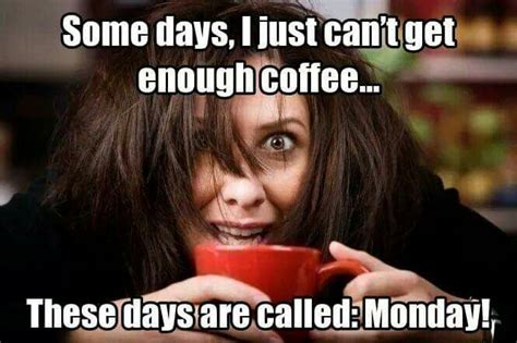 Some Days Monday Coffee Coffee Quotes Funny Coffee Meme
