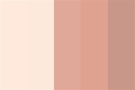 Anime skin tones 1 (pale) Color Palette