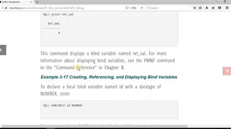 Pl SQL Tutorial In Hindi Lec 5 Pl Sql Bind Variables YouTube