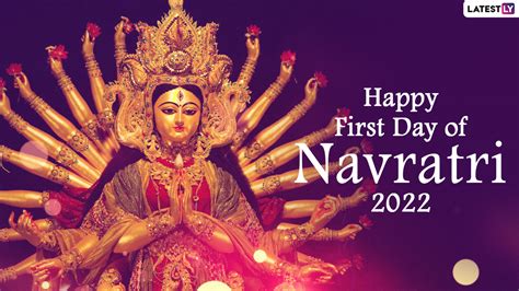 Festivals And Events News Navratri Ghatasthapana 2022 Wishes Share