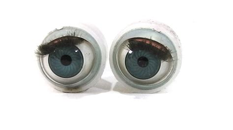 Doll Eyes Vintage Plastic Capsule Eyes Blue Blinking Eyes 071 18mm