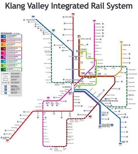 Kl sentral and other train interchanges. Rail - lcct.com.my