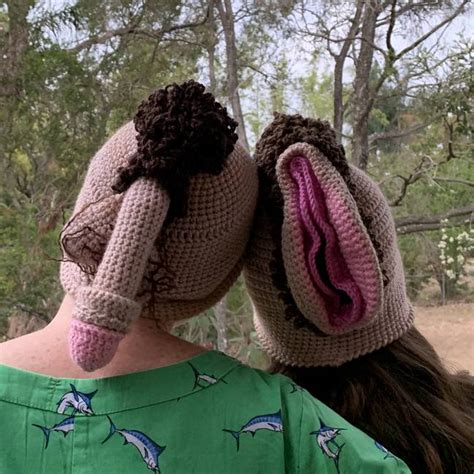 A Woman Added A Crocheted Vulva On To Face Mask To Raise A Smile Ladbible
