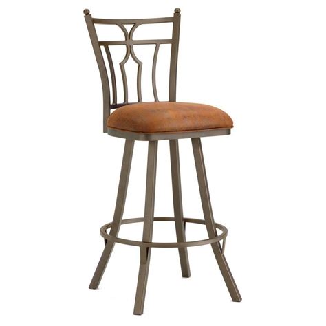 Bar stools are measured from the floor to the top of the seat. Iron Mountain 3003326 Randle Swivel Counter Stool 26" Seat ...