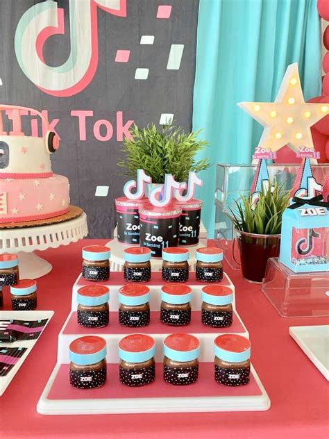 Tik Tok Birthday Party Ideas Photo Of Th Birthday Parties Rockstar Birthday Party