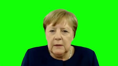 Angela Merkel Can You Hear Me Now Oke Greenscreen Youtube