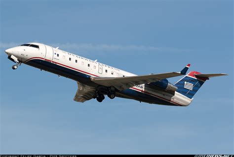 Bombardier Crj 200lr Cl 600 2b19 Us Airways Express Air Wisconsin