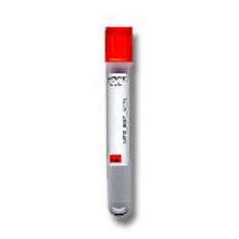 Blood Collection Tube Bd Vacutainer Sst 5 Ml 13 X 100 Mm Red
