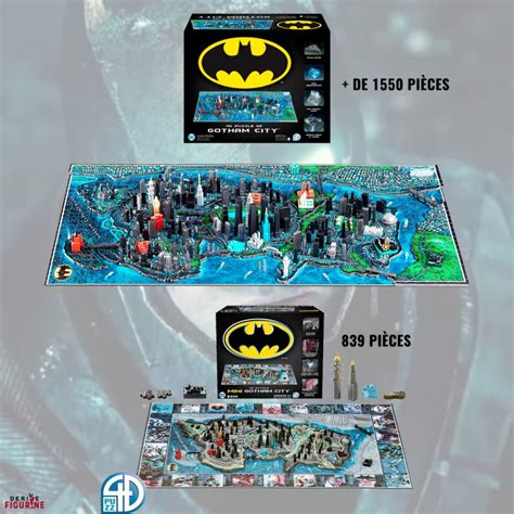 4d jigsaw puzzle gotham city available in two sizes dc comics batman 4d cityscape