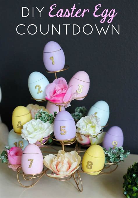 Make An Easter Egg Countdown Design Improvised