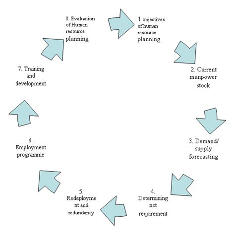 8 Processes Of Human Resource Planning Management Education