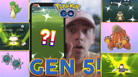 Gen 5 Is Here And I Caught A Shiny Pokémon Go Unova Update Youtube