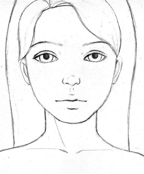 Kat Can Paint Lets Draw Glamorous Faces How To Draw A Face Pdf