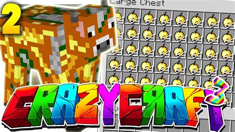 Infinite Golden Apple Farm Minecraft Crazy Craft 30 Smp Episode